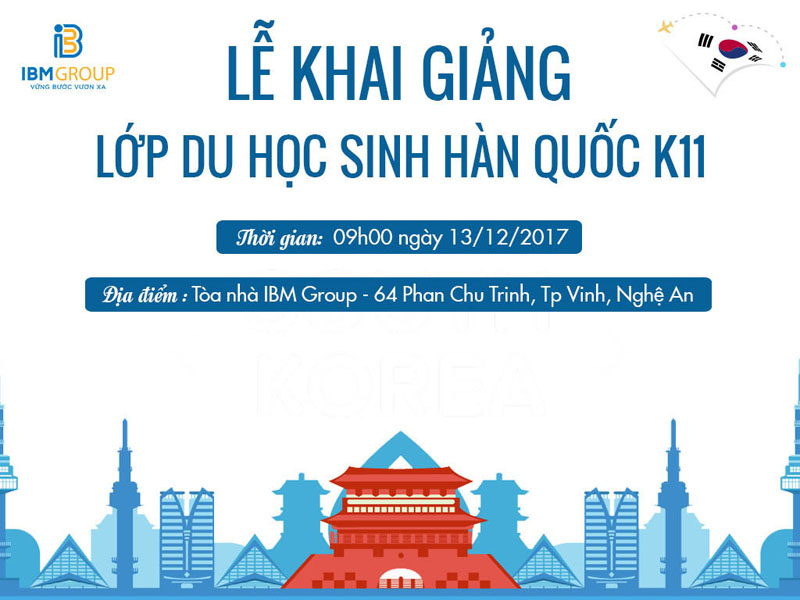 Khai giảng Lớp Du học sinh Hàn Quốc Khóa 11