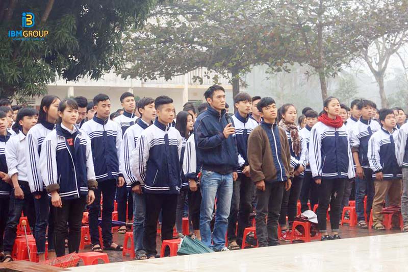 IBM Group - Định hướng - Hướng nghiệp tại Trường THPT Đức Thọ - Hà Tĩnh