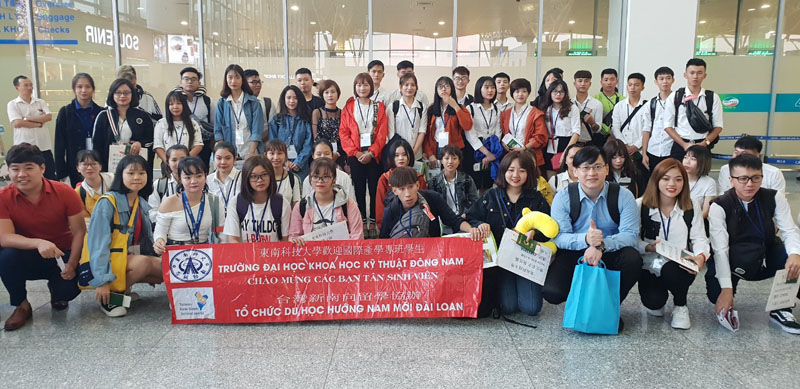 Chia tay đoàn du học sinh Trường Đại học KHKT Đông Nam, Đài Loan